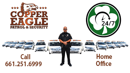 Be Safe – Be Responsible – Copper Eagle Patrol & Security
