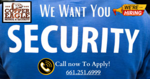 Copper Eagle Security Wants You
